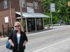 Outside the old funky Richards Cafe
